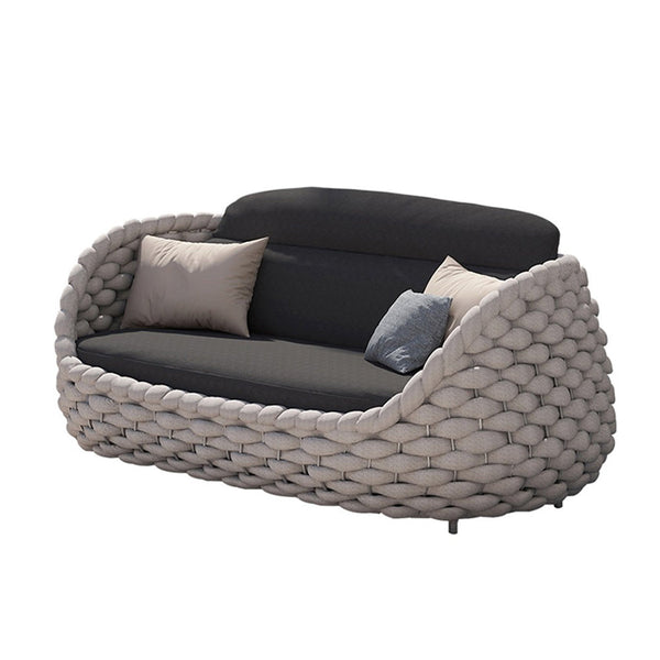 Alessia Woven Rope Outdoor Patio Set
