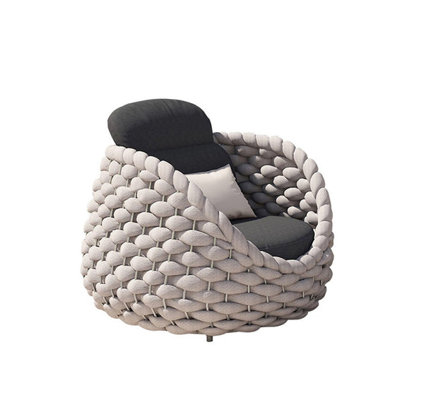 Alessia Woven Rope Outdoor Patio Set
