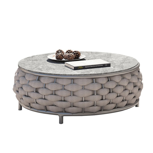 Alessia Woven Rope Outdoor Patio Set