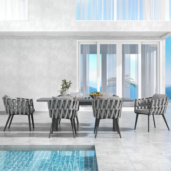 Bianca 7 Piece Outdoor Table Set