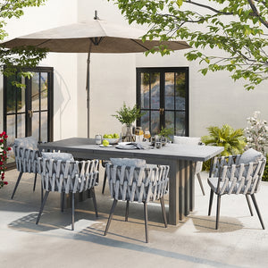 Bianca 7 Piece Outdoor Table Set