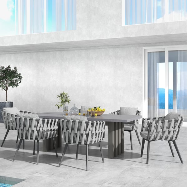 Bianca 7 Piece Outdoor Table Set