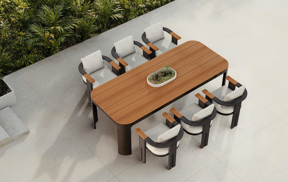 Camilla 7 Piece Outdoor Table Set