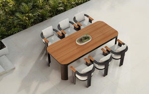 Camilla 7 Piece Outdoor Table Set