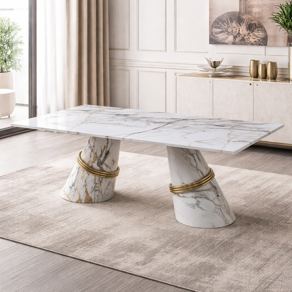 Alyssa Marble Dining Table
