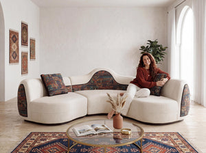 Persian Curved Modular Compression Sofa