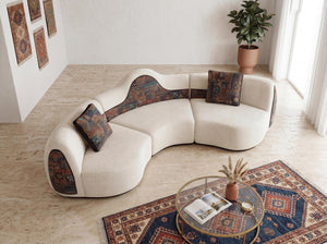Persian Curved Modular Compression Sofa