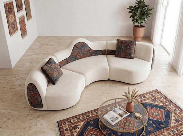 Persian Curved Modular Compression Sofa