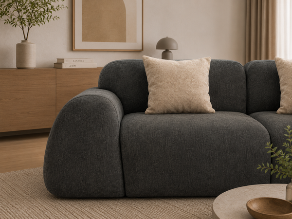 Beatrice Modular Cloud Sofa – Luxury Chenille Corner Lounge | Compressed Sofa Technology