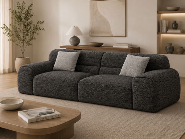 Alice Luxury 4-Seater Cloud Sofa – Premium Compression Chenille Lounge