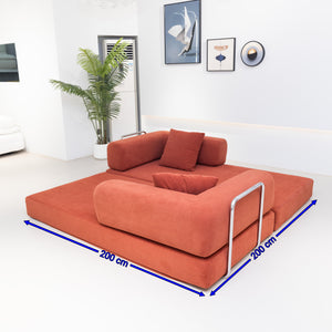 Teddy Convertible Sofa Bed - Corduroy