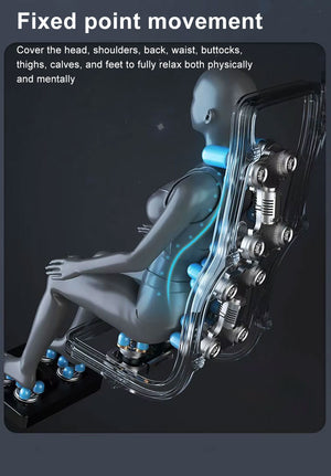 VD Ultra 8D Zero Gravity Full Body Massage Chair with Heat & Foot Rollers