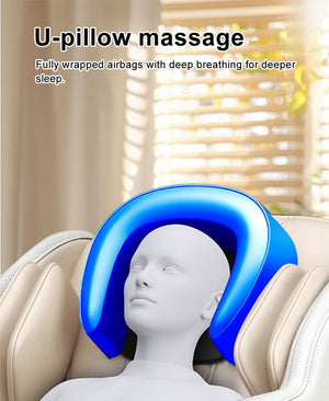 VD Ultra 8D Zero Gravity Full Body Massage Chair with Heat & Foot Rollers