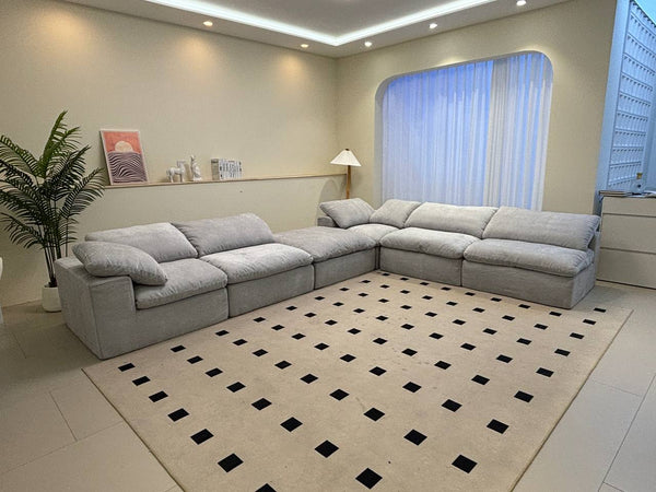Valeria Six Seater Modular Cloud Sofa