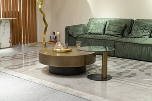 Ethiopian Coffee Table Set – Luxury Modern Center Table