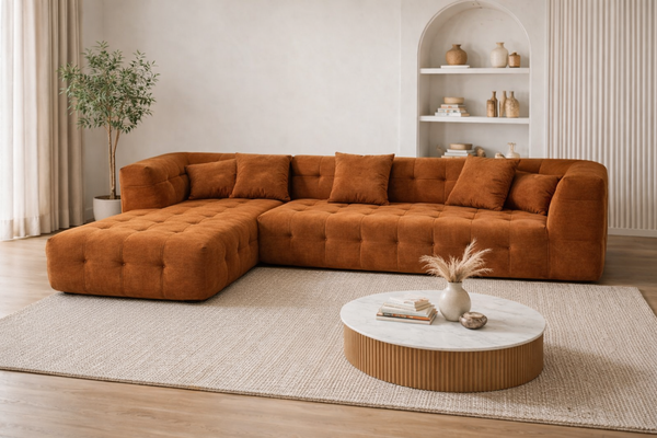 Anissa L Shaped Sectional Sofa