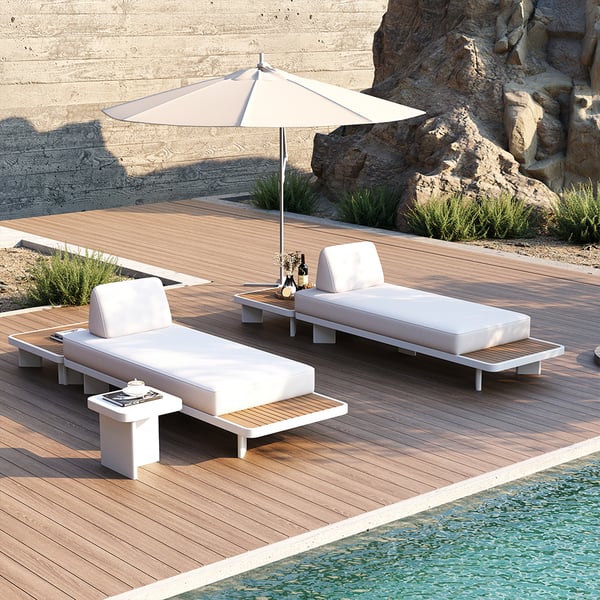 Laura 5 Piece Outdoor Lounge Set