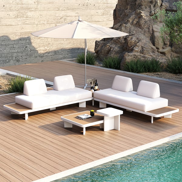 Laura 5 Piece Outdoor Lounge Set