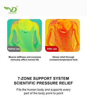 VD Rocking Massage Chair with Heat & Vibration – Space-Saving Full Body Recliner with Synchronized Massage, Adjustable Leg Rest & Smart Remote