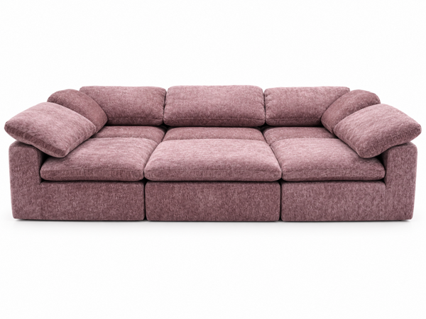Valeria Six Seater Modular Cloud Sofa
