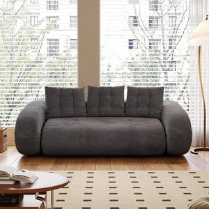 Miro Three Seater Convertible Futon Sofa Bed