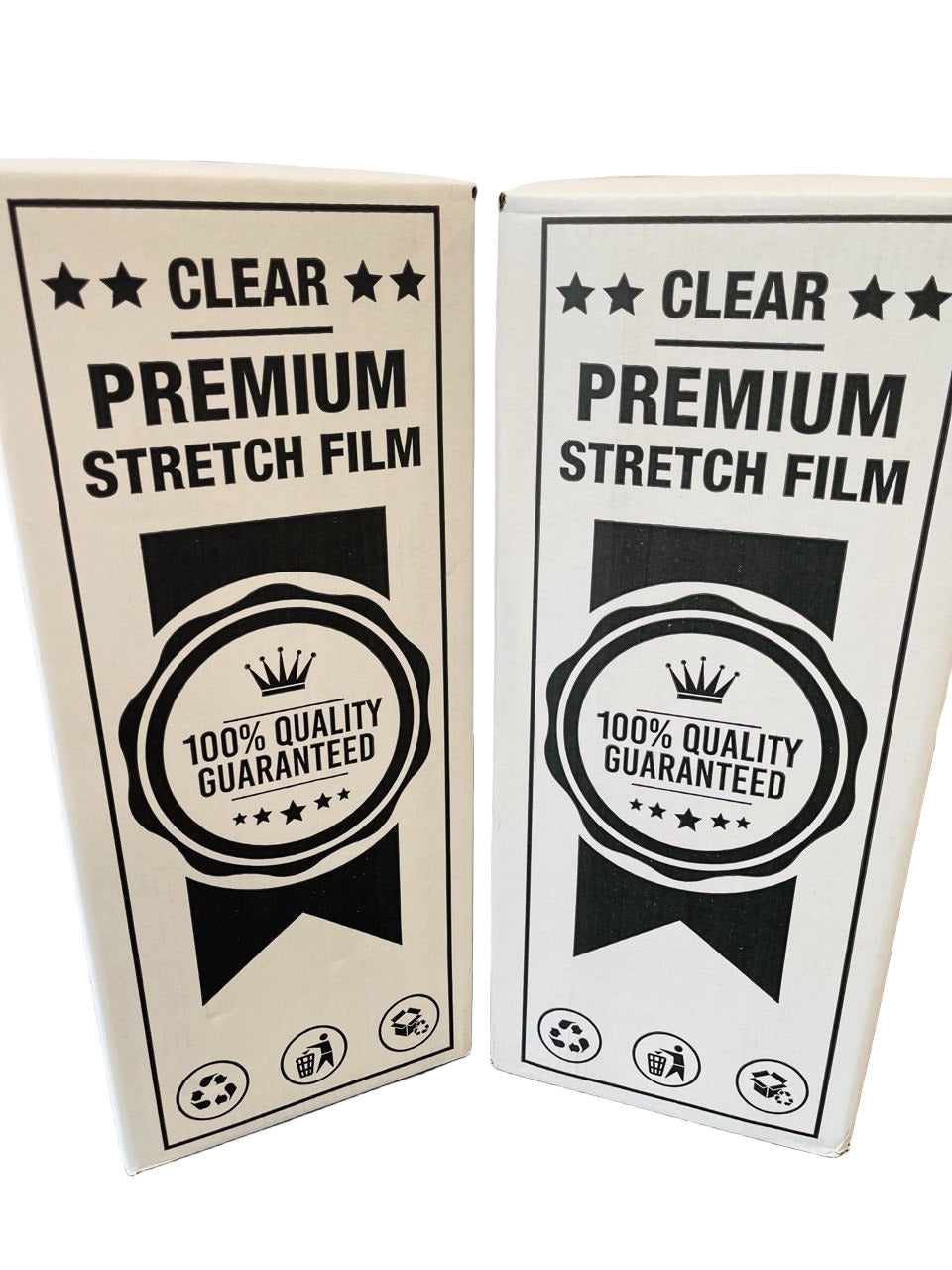 Free Delivery - 1 Pallet 200 Rolls Stretch Film Hand Pallet Removalist Shrink Wrap 500mm x 400M 25UM MIC - Clear