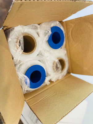 Free Delivery - 1 Pallet 200 Rolls Stretch Film Hand Pallet Removalist Shrink Wrap 500mm x 400M 25UM MIC - Clear