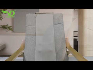 VD Rocking Massage Chair with Heat & Vibration – Space-Saving Full Body Recliner with Synchronized Massage, Adjustable Leg Rest & Smart Remote